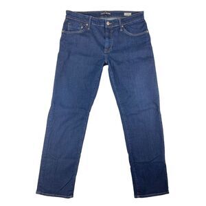 Mavi Zach Straight Leg Mid Rise Womens Jeans Blue Size 34x30‎